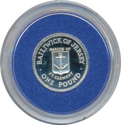 Jersey_1985_Silver_1_pound_St_Clement_rev