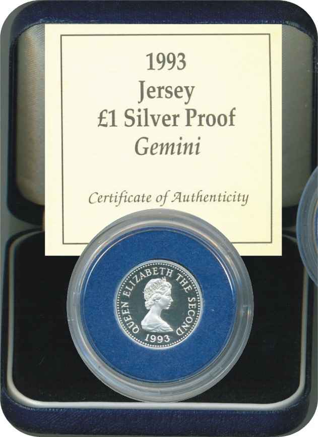 Jersey_1993_1_pound_silver_proof_Gemini_box_ob