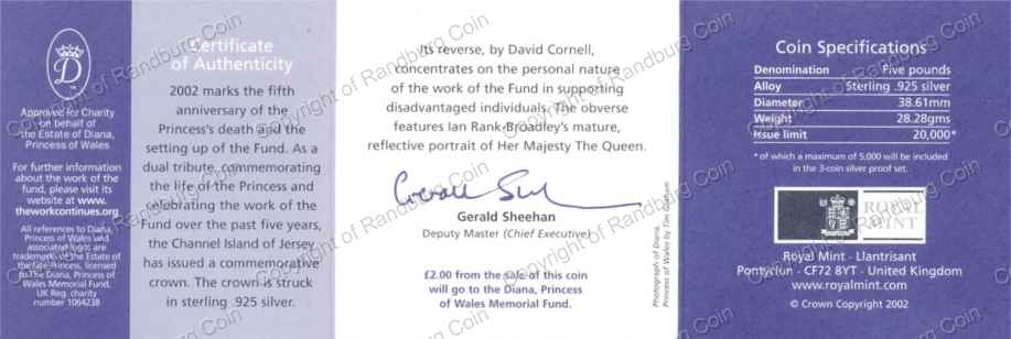 Jersey_2002_Silver_proof_5_pound_Diana_Commemorative_Cert_rev