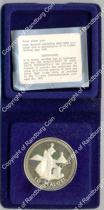 Lesotho_1976_10_Maloti_10th_anniversary_of_Independence_rev