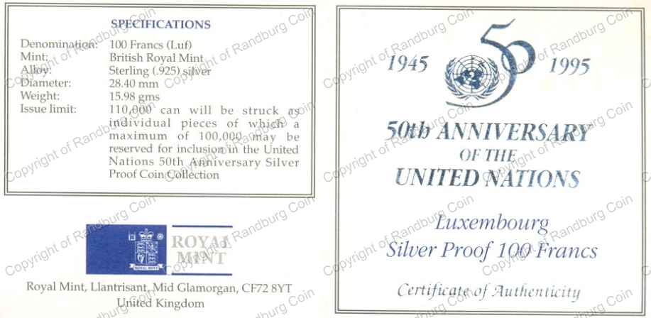 Luxembourg_1995_silver_proof_100_Francs_50th_anniv_UN_cert_ob.jpg