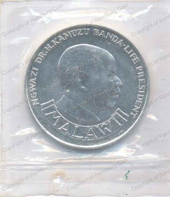 Malawi_1975_Silver_10_Kwacha_10th_Anniv_ob