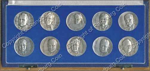 Rhodesia_History_10_Commemorative_Medallions_Silver_ob