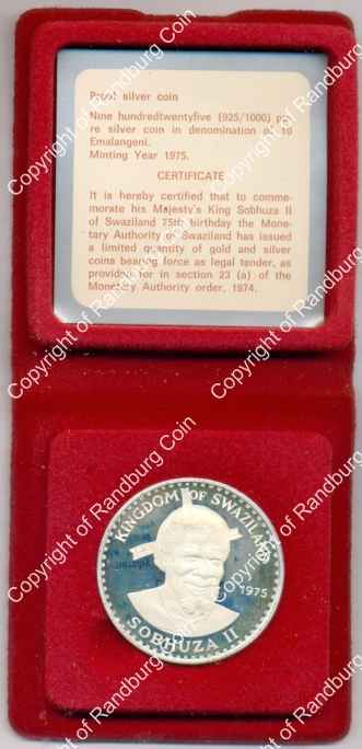 Swaziland_1975_Proof_silver_10_Emalangeni_ob