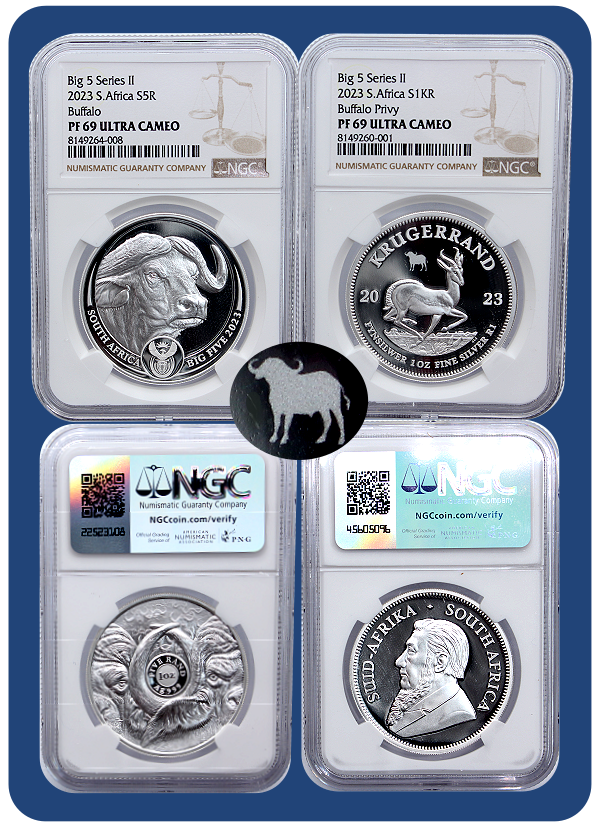2023 Silver Buffalo Series II with Privy Marked Silver KR Grade PF69UC 