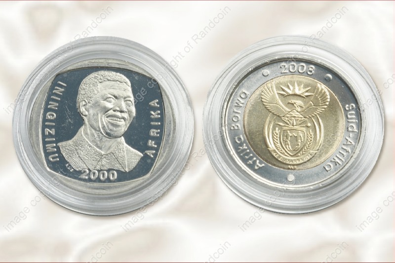 1994_Presidential_Inauguration_in_Perspex_coin_ob