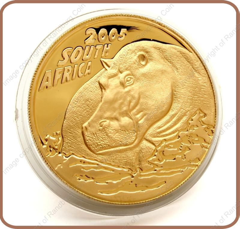 /2005_Natura_Hippo_1_oz_Gold_Coin_Figurine_Edition_ob
