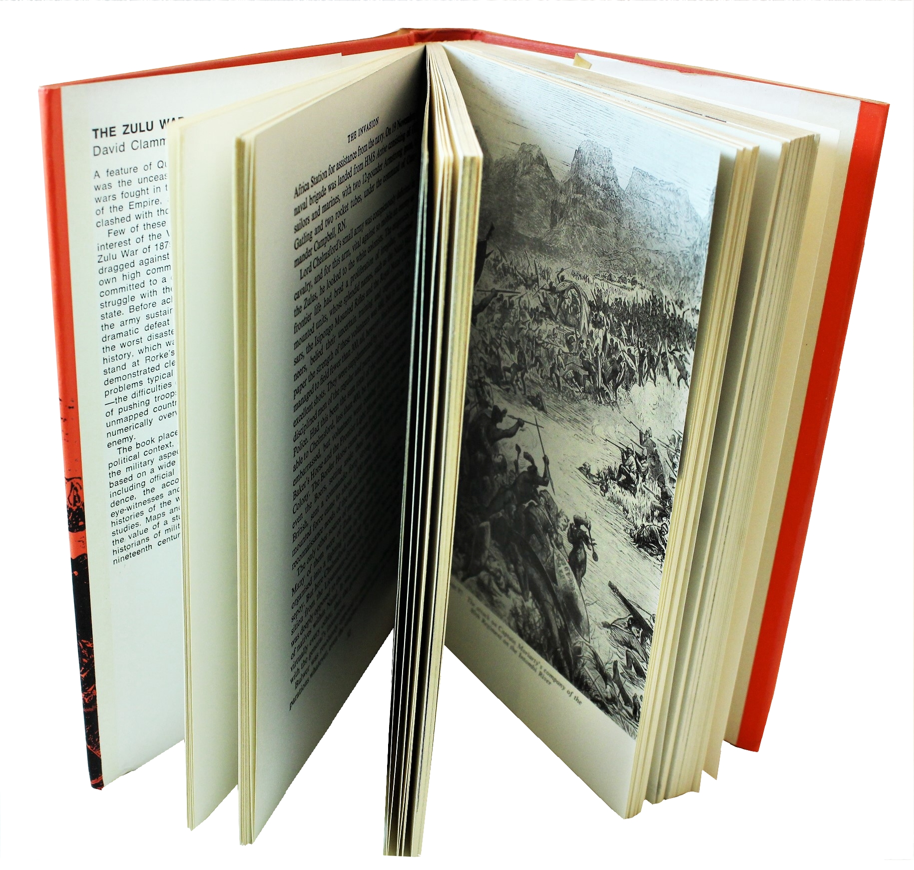 Book The Zulu War by David Clammer open