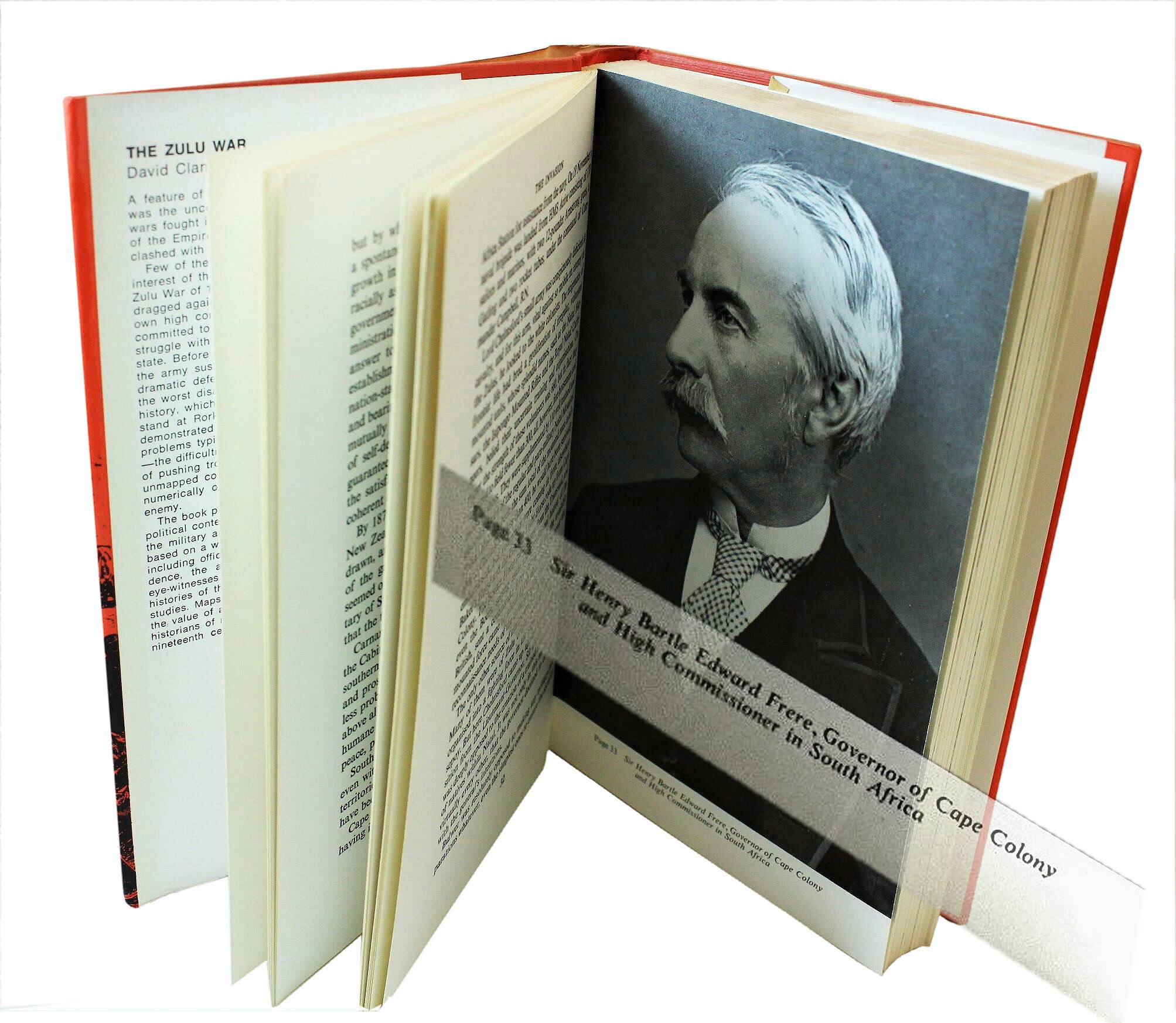 Book The Zulu War by David Clammer open Govenor