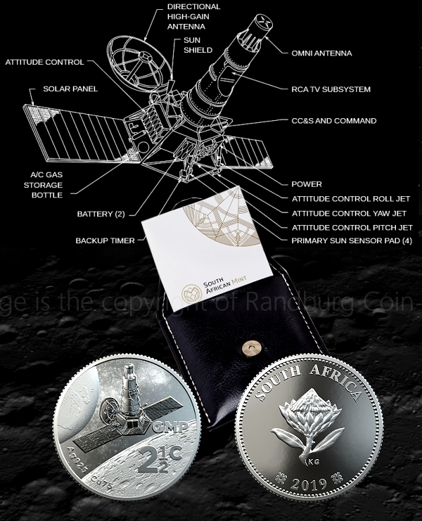 2019 Silver Proof 2.5c Tickey SA Inventions Pratley Putty