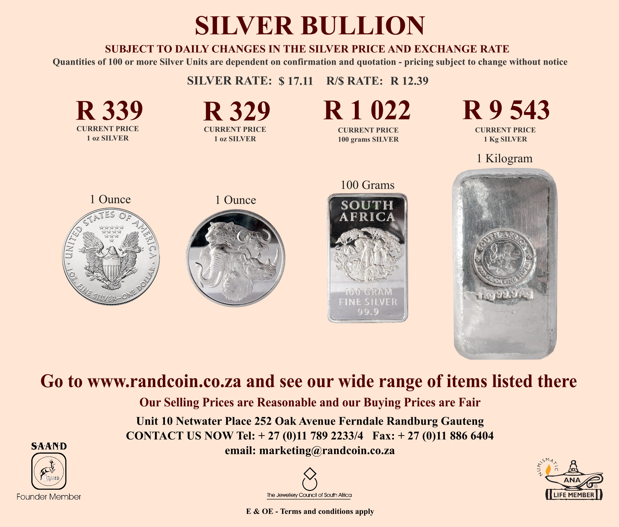 Silver Invest Ad email blast English version 2018