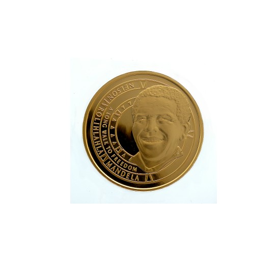 2015 Gold One Half Quarter and Tenth oz Mandela Day 67 Mint Mark 4 Coin Set Tenth oz Coin