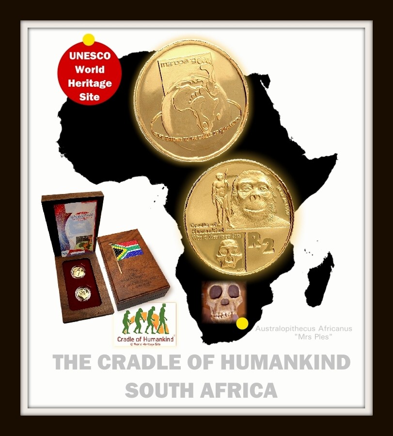 2006 R2 Gold Cradle Of Humankind Heritage Launch Set