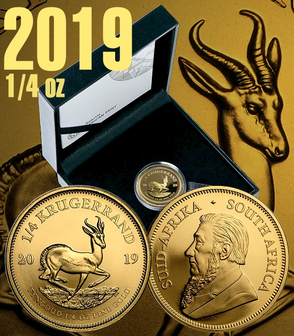 2019 KR Gold Proof Quarter oz aaa