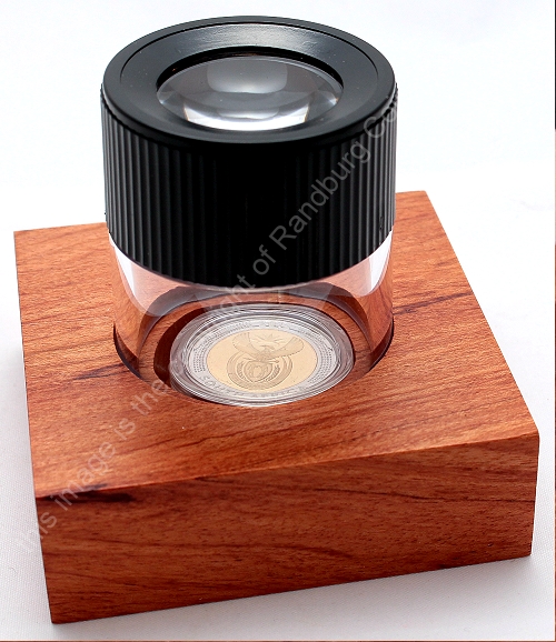 2015 R5 Proof Bimetal Bicentennial of the Coinage of Griqua Town base