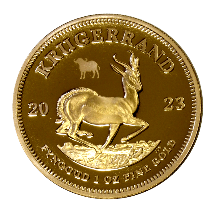 2023 Gold Combination Set 1oz Krugerrand Privy Mark Coin rev