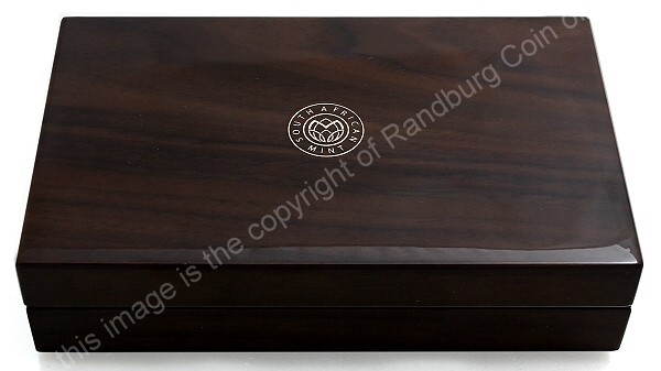 2017 Fractional Krugerrand 4 Coin Mint Marked Set closed presentation case