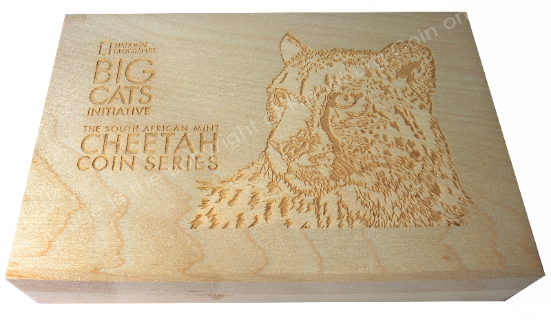 2016 Gold Big Cats Initiative Cheetah 4 coin Nat Geo Set