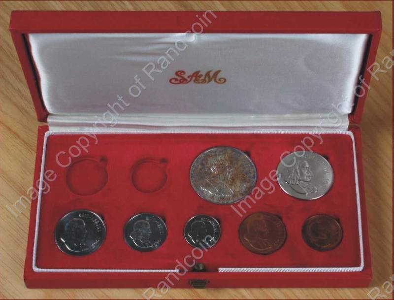 1967 Long Proof Set NO GOLD box open