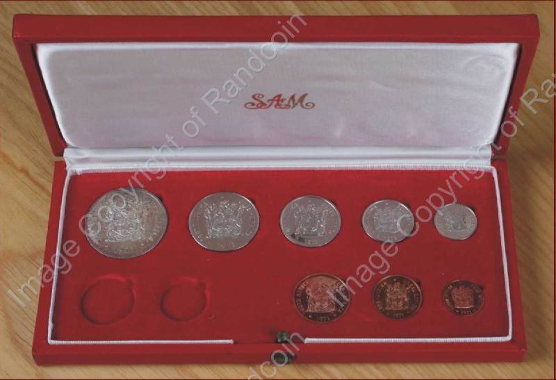 1971 Long Proof Set NO GOLD box open
