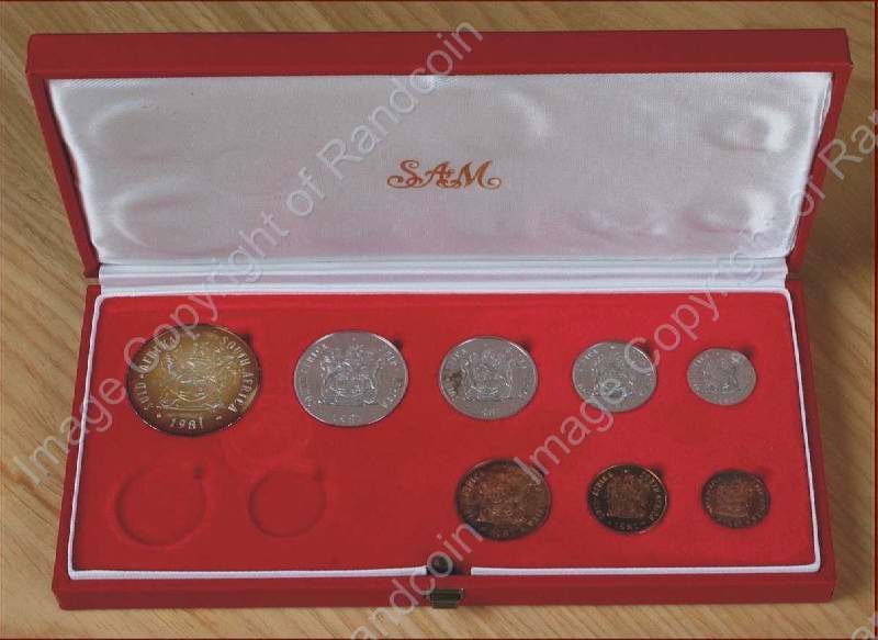 1981 Long Proof Set NO GOLD box open