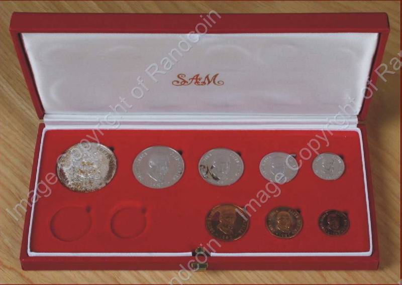 1982 Long Proof Set NO GOLD box open