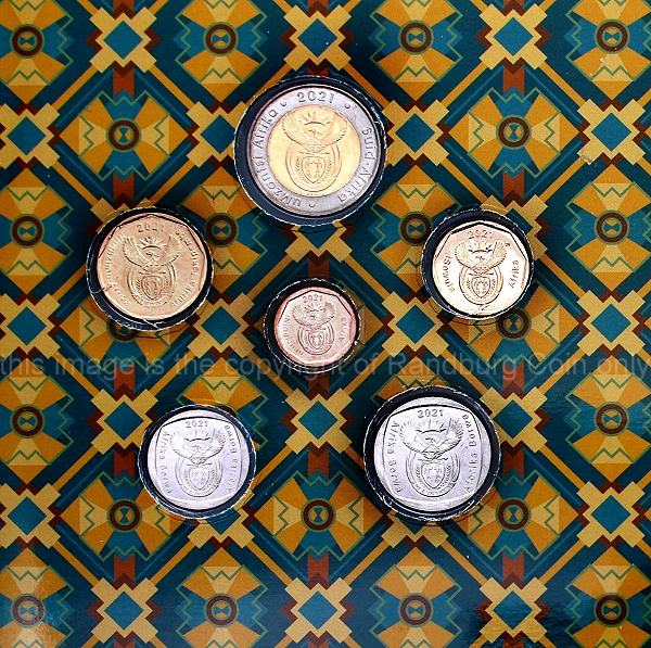 2021 SA UNC Coin Set ob aa