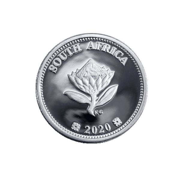 2020 Silver R2 Crown and Tickey Silver Retinal Cryoprobe Proof Coin Set South African Inventions Tickey Coin ob