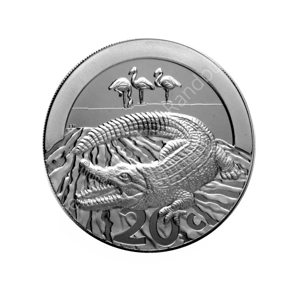 2010 Silver 20c Prestige Set Peace Park Series Lubombo rev