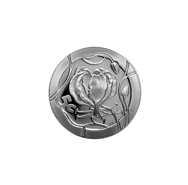 2010 Silver 5c Prestige Set Peace Park Series Lubombo revv