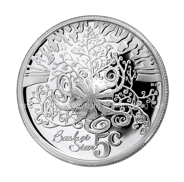2015 Silver Marine Protected Areas Prestige 4 coin Set 5c rev