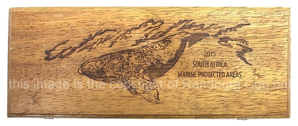 2015 Silver Marine Protected Areas Prestige 4 coin Set box