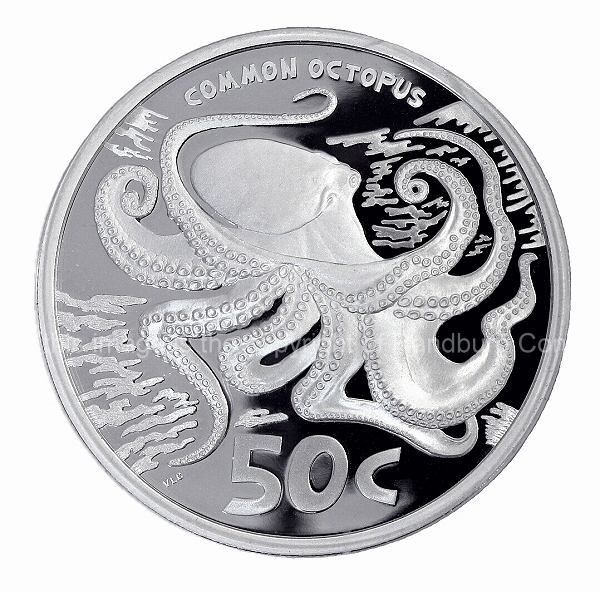 2016 Silver Marine Protected Areas Prestige 4 coin Set 50c rev