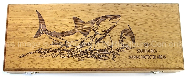 2016 Silver Marine Protected Areas Prestige 4 coin Set box