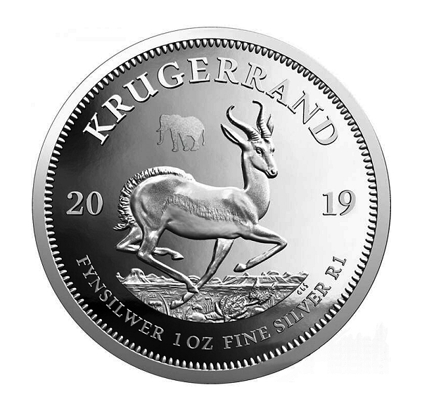 2019 Silver 1oz KR Elephant Privy Mark and Silver 1oz Elephant Big Five Series coin Combination Set KR rev