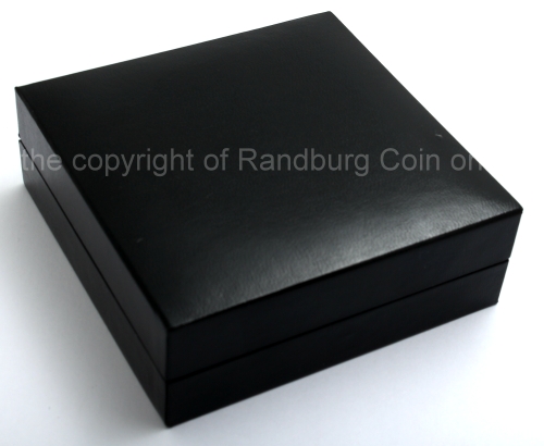 2018 1oz Fine Silver Proof Krugerrand closed box