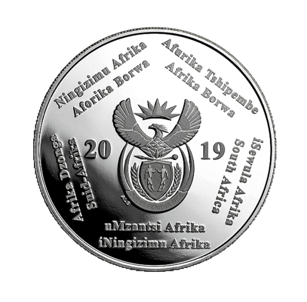 2019 Fine Silver R1 KR and R2 Poly Putty Crown Combo set R2 Coin ob