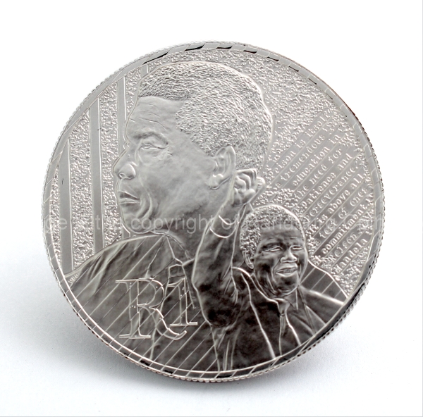 2018 Sterling Silver Uncirculated R1 Life of A Legend Protea coin rev