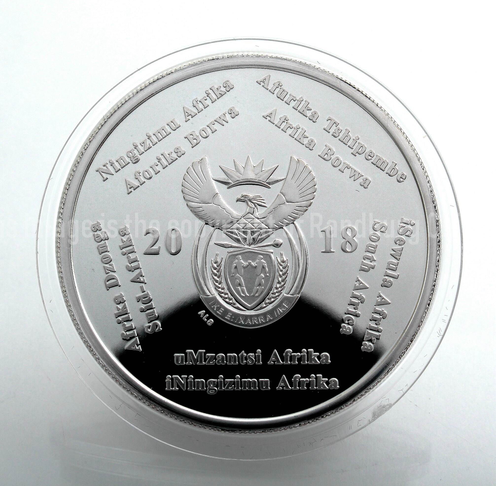 2018 Silver R2 Proof Inventions Computed Tomography coin ob