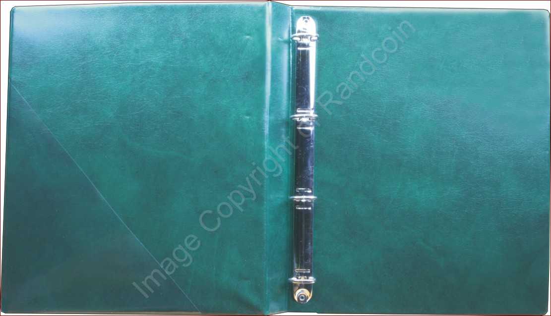 Universal_A4_Album_Green_open