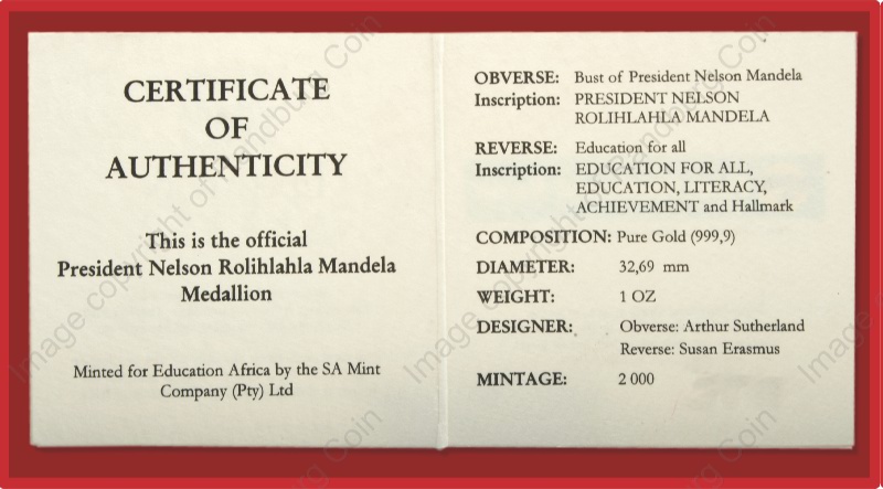 1994_1oz_Gold_Mandela_Inauguration_Single_Medallion_Education_Africa_cert_ob