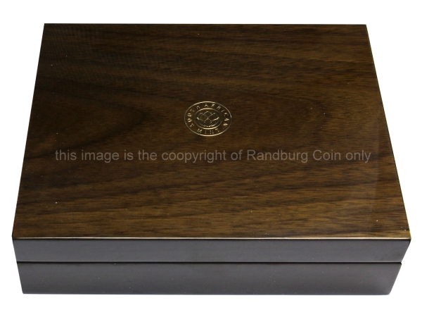 2022 5oz R5 Silver Brilliant Uncirculated Coin Lion SeriesII Case
