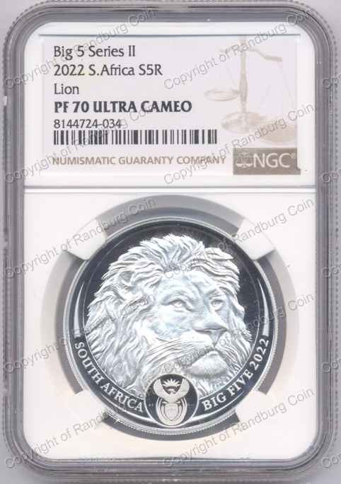 2022_Silver_1oz_Big_Five_Series-2_Lion_PF70_ob