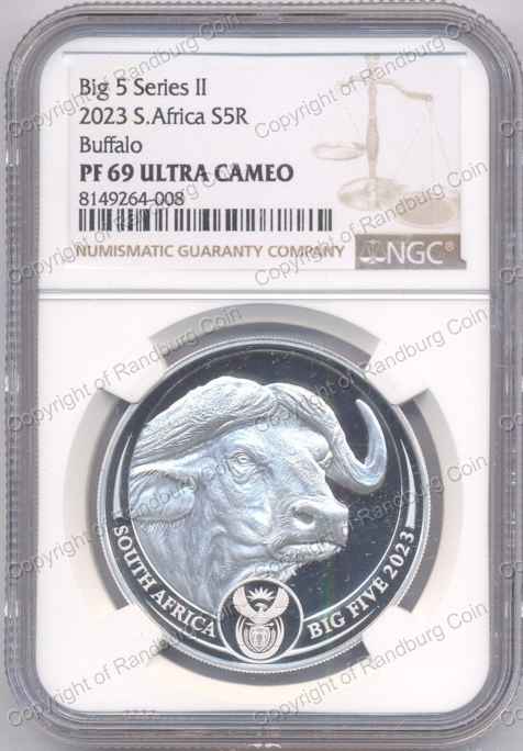 2023_Silver_1oz_Big_Five_Series-2_Buffalo_PF69_ob