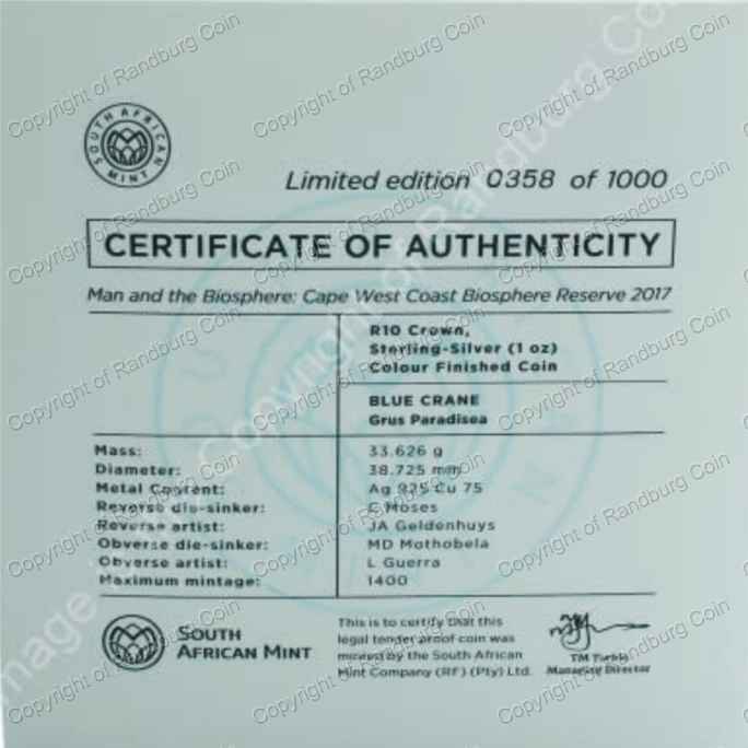 2017_Silver_R10_Colour_Crown_Blue_Crane_Cert_Back