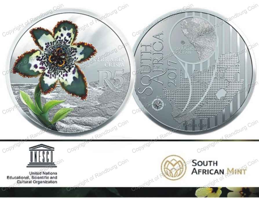 2017_Silver_R5_Colour_Crown_The_Starfish_Lily_coin