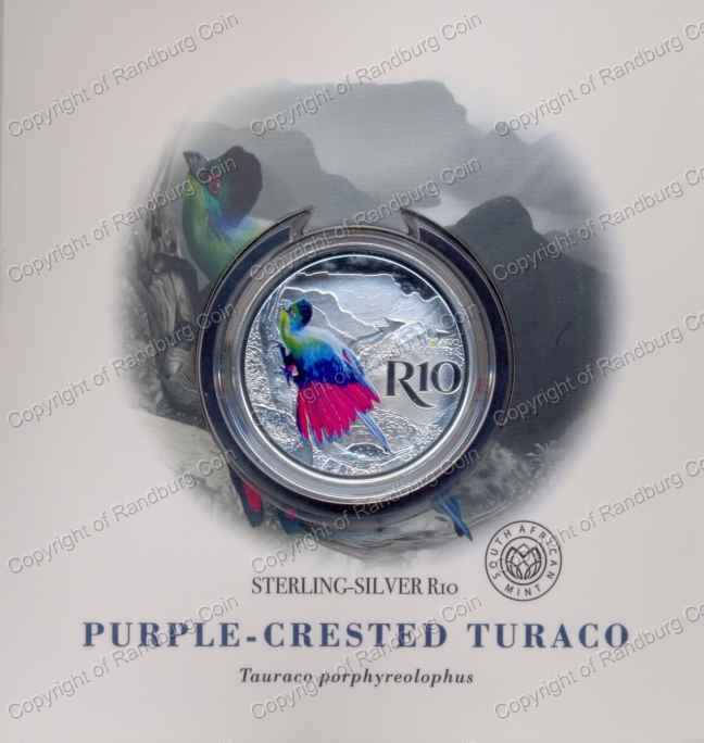 2019_R10_1oz_Sterling_Silver_Colour_Crown_Purple-Crested_Turaco_Holder