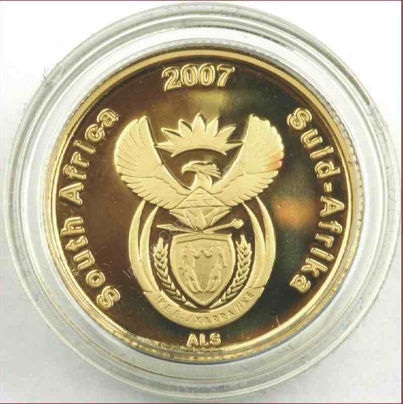 2007_Gold_One_Tenth_Cultural_Afrikaaner_Coin_ob