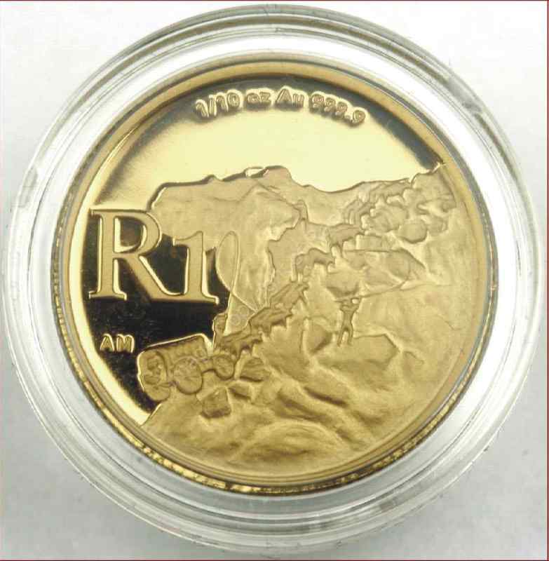 2007_Gold_One_Tenth_Cultural_Afrikaaner_Coin_rev.