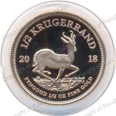 2018_Half_oz_Proof_Gold_Krugerrand_rev